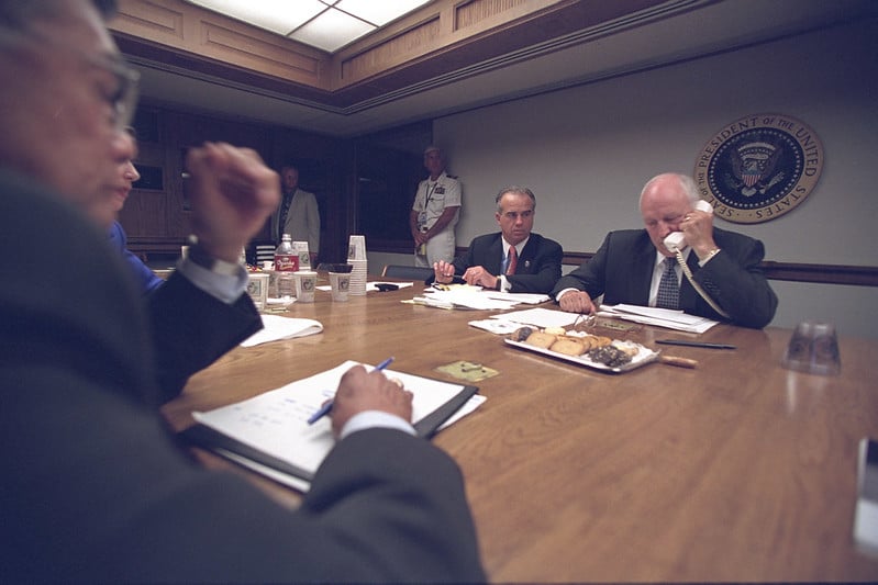 A Look Inside the U.S. President's Top-Secret White House Bunker A Look Inside the U.S. President's Top-Secret White House Bunker