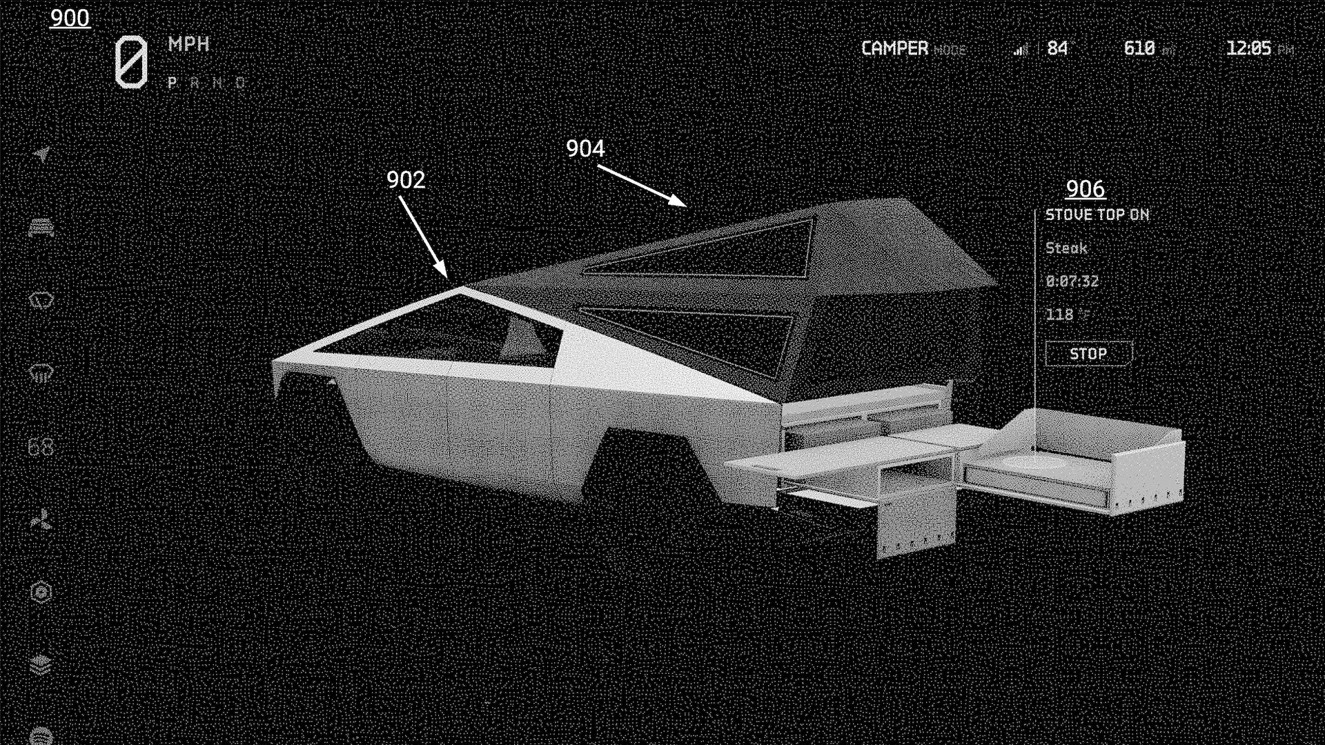 New Tesla Cybertruck 'Armor Glass' and UI Patents Reveal Exciting Features