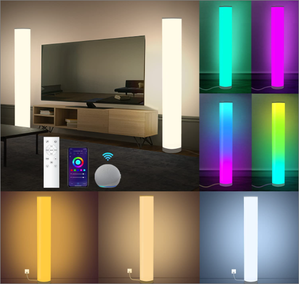 Tacopet Remote Control Lamp Cylindrical design lamp