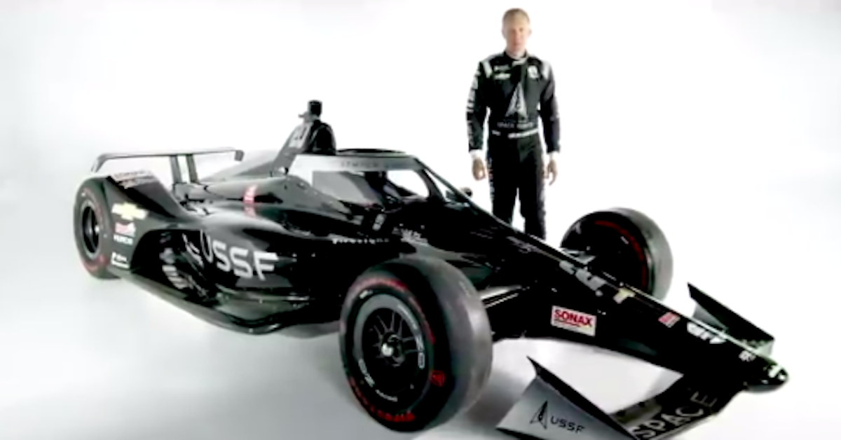 Spacey Racing's US Space Force Sponsors an Indy 500 Race Car This Year