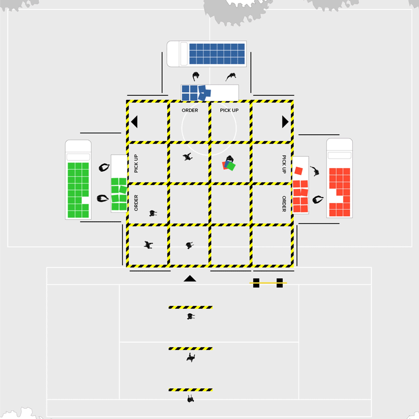 Architects Create Market Design That Ensures Physical Distancing During Lockdowns Architects Create Market Design That Ensures Physical Distancing During Lockdowns