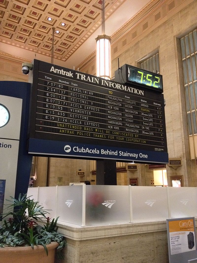history of displays solari boards