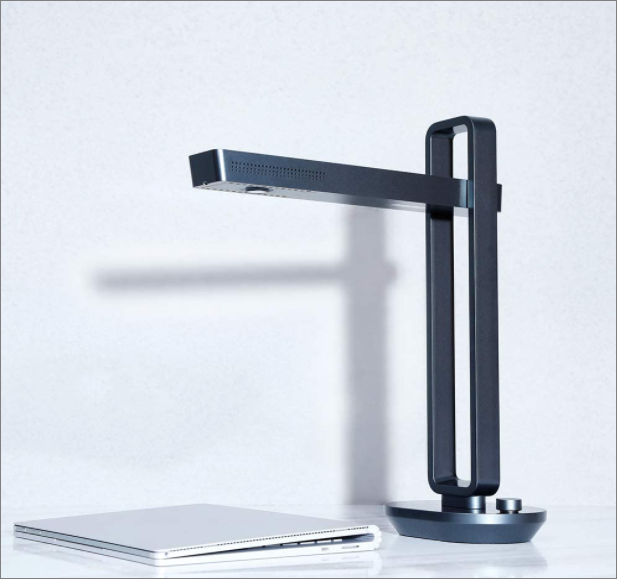 CZUR Aura-B Book Scanner Book scanner scanning a book
