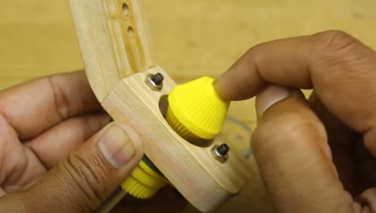 diy yarn winder winding mech