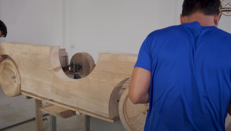 diy wooden bmw 328 bodywork