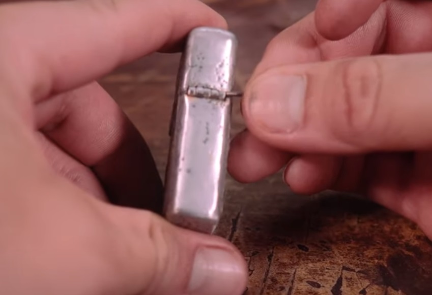 zippo restoration lid attach
