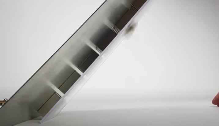 magnetic accelerator overhangs
