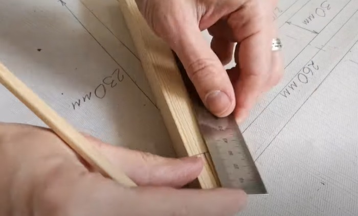 diy floating table joints