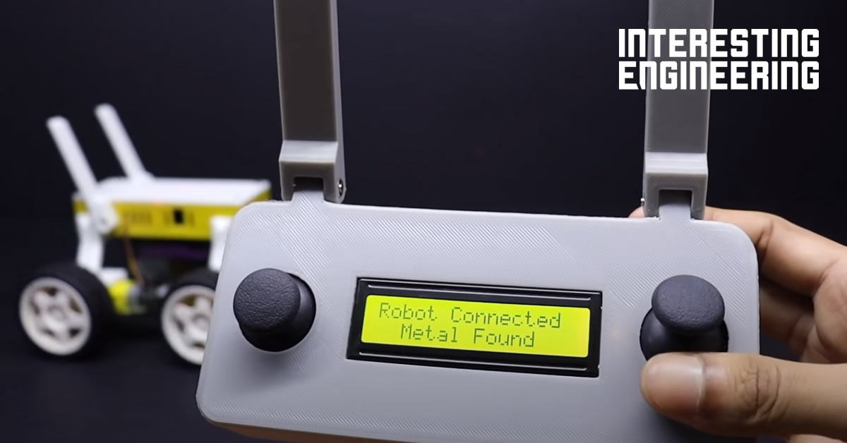 Check Out This DIY Arduino-Powered Metal Detector Robot