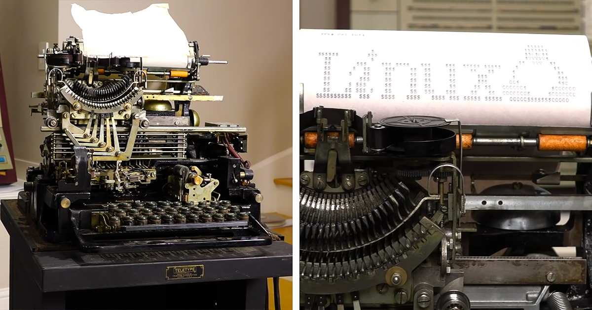 Computer Whiz Uses 1930 Model 15 Teletype As A Terminal For Linux