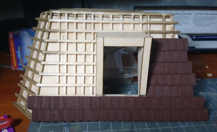 diy soviet diorama roofs