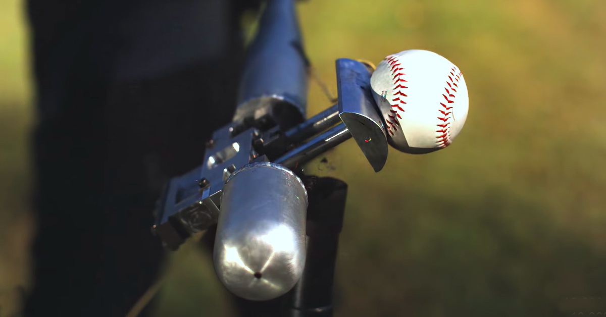 World’s Most Powerful Bat Hits the Longest Home Run Ever in SlowMotion