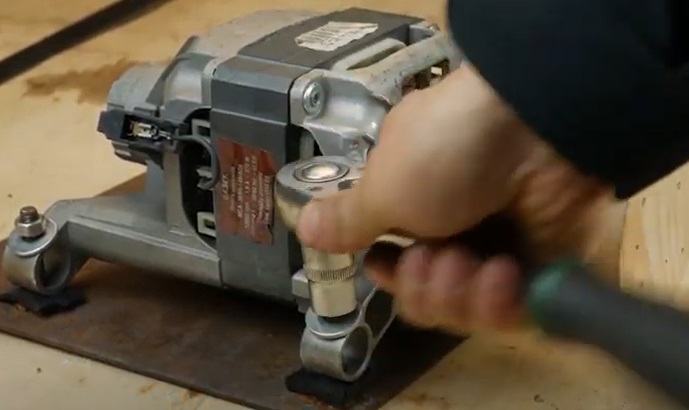 diy belt grinder base