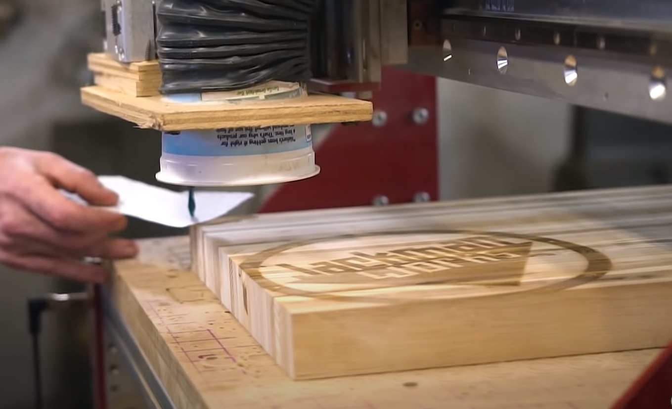 scrap wood guitar cut cnc