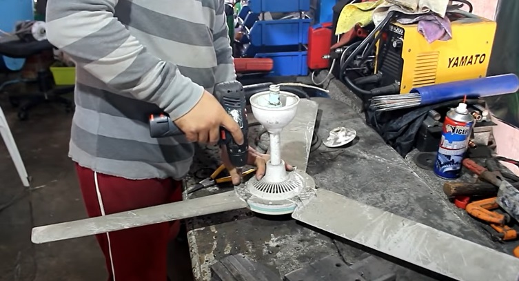 washing machine to fan old fan