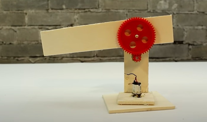 diy robot arm main arm