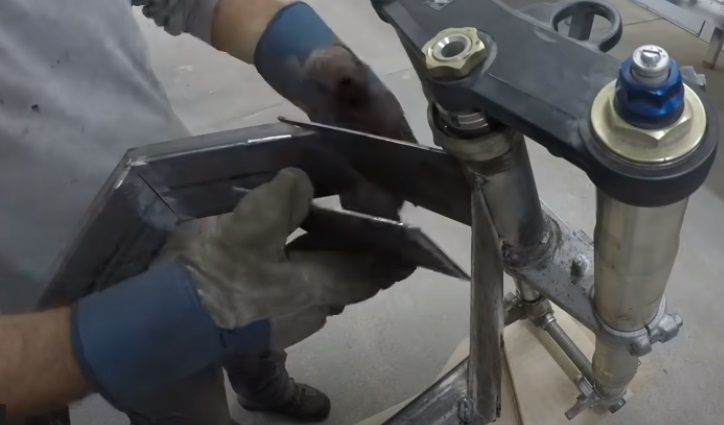 diy ev bike weld to frame