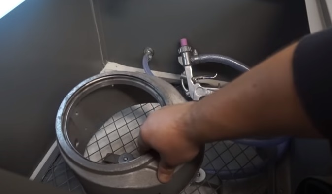 diy pressure gauge restore sandblast