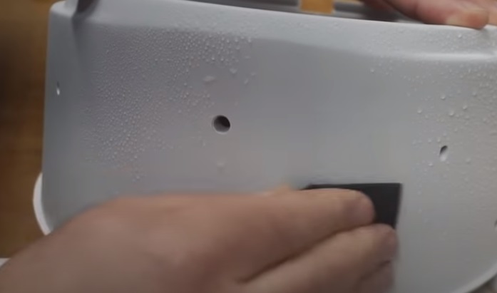 diy pressyre gauge restore wet sand