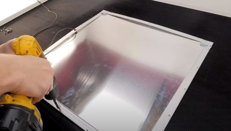 led panel art rear plate